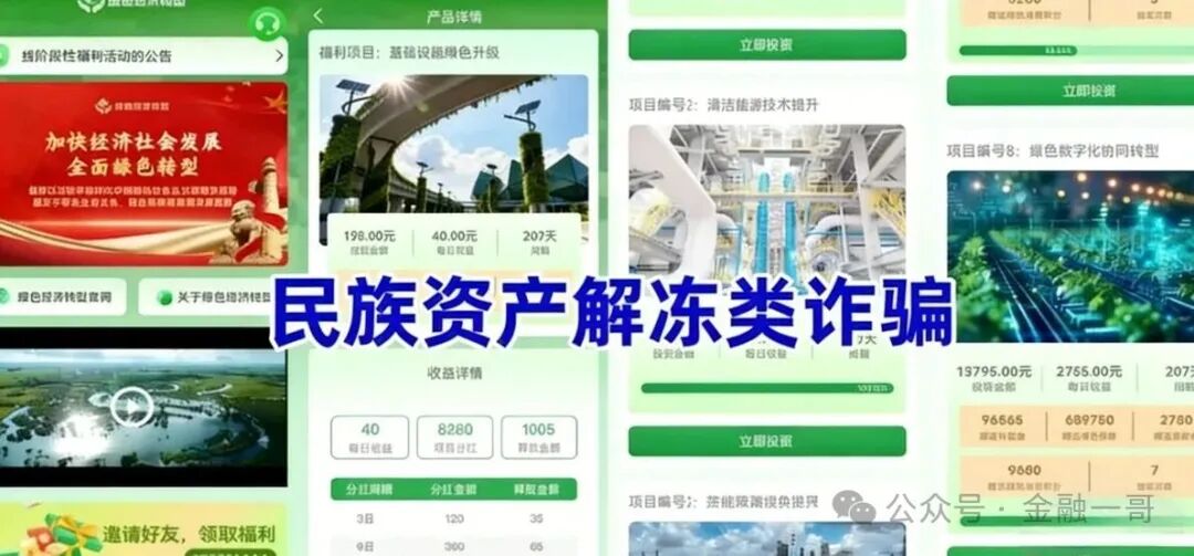 紧急预警:“绿色经济转型” 是资金盘骗局,切勿参与!