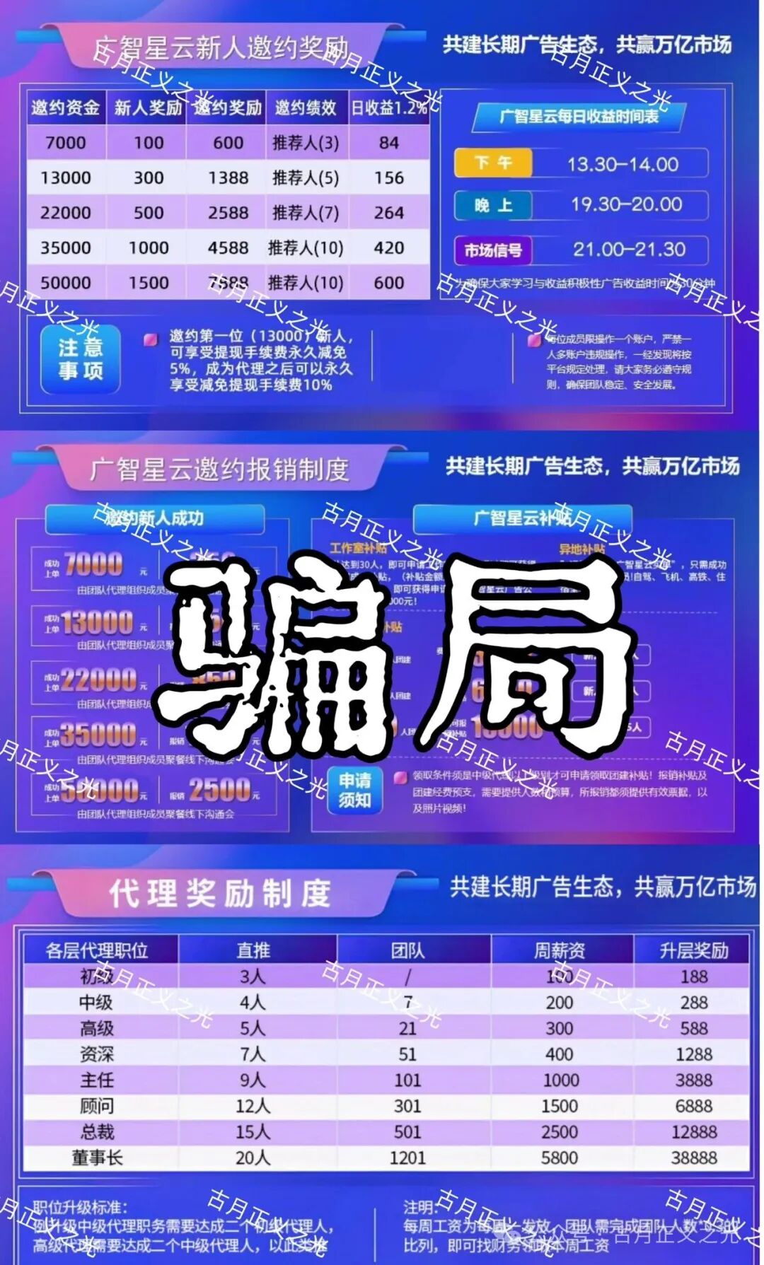 【广智星云】资金盘骗局,“美XX品”和“优利商务”柬埔寨骗子搞的杀猪盘,各种投诉反诈文章,要崩盘跑路了…