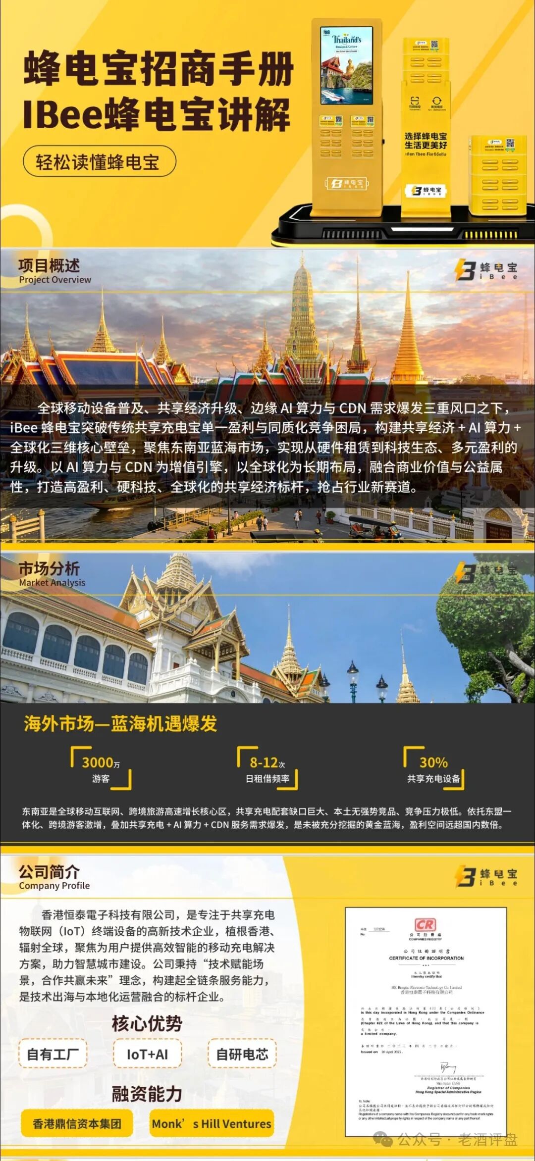 “iBee蜂电宝”披着共享充电外衣的跨境传销资金盘骗局! “iBee蜂电宝”披着共享充电外衣的跨境传销资金盘骗局!