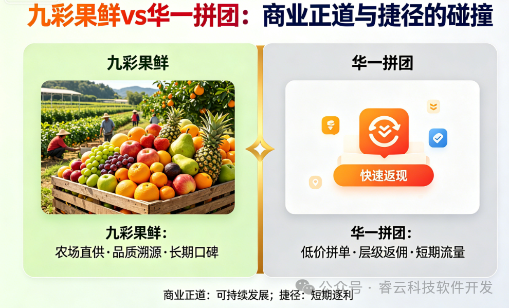 同拼不同命:九彩果鲜“暴雷”跑路,华一拼团凭啥稳坐钓鱼台?