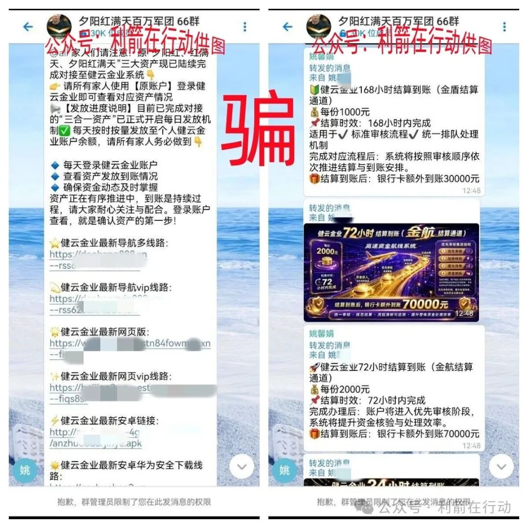 警惕！这5个项目是诈骗！【健云金业，阿里支付，愿景2030，中国企业经济创新，AMC中国资产】