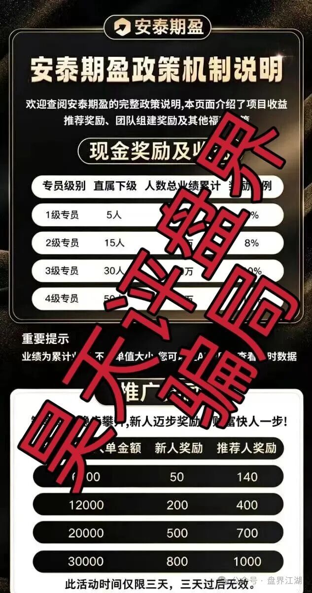 【安泰期盈期货】带单类资金盘骗局,柬埔寨园区搞的杀猪盘,远离! 【安泰期盈期货】带单类资金盘骗局,柬埔寨园区搞的杀猪盘,远离!