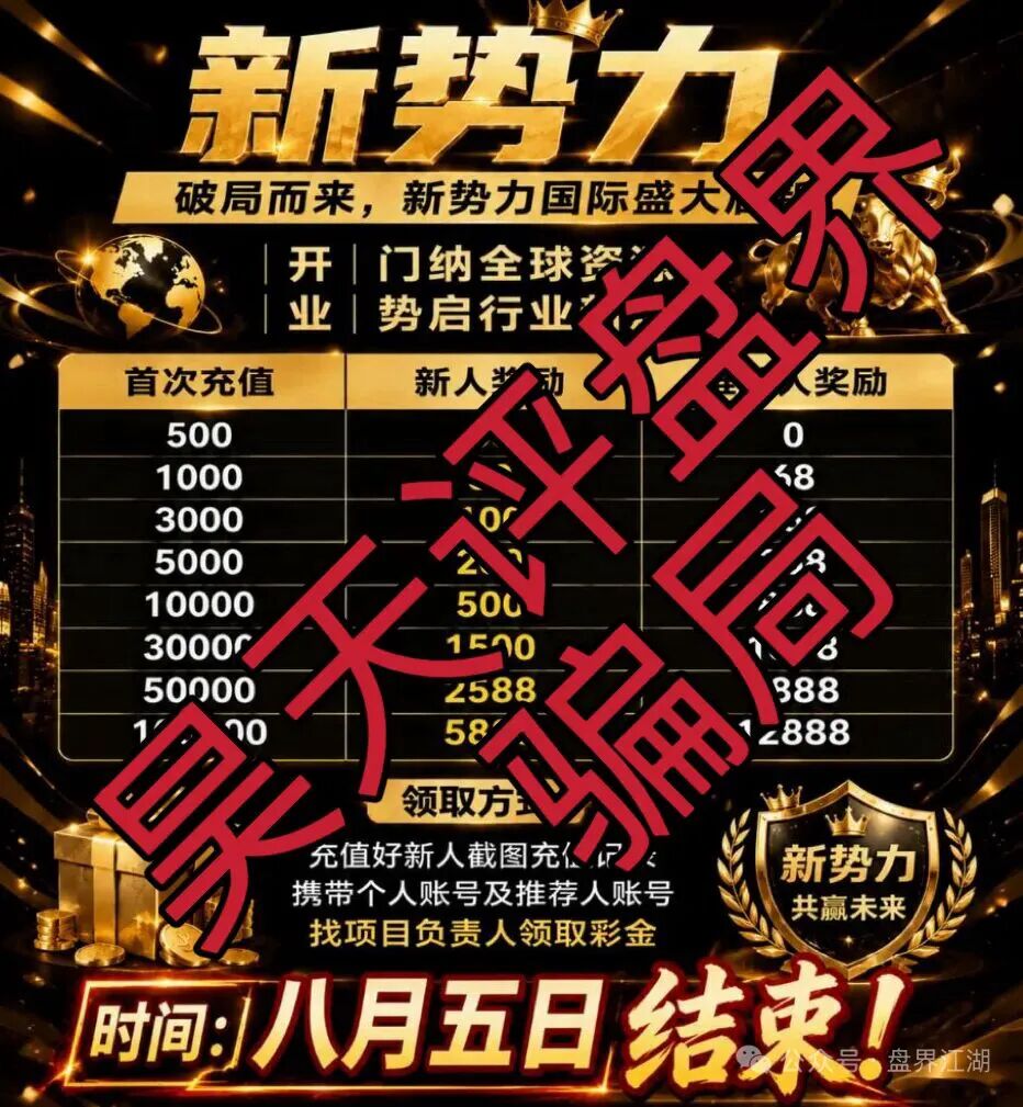 新势力国际app非法网络彩票骗局,15天内带单必爆仓收割,速度撤离! 新势力国际app非法网络彩票骗局,15天内带单必爆仓收割,速度撤离!