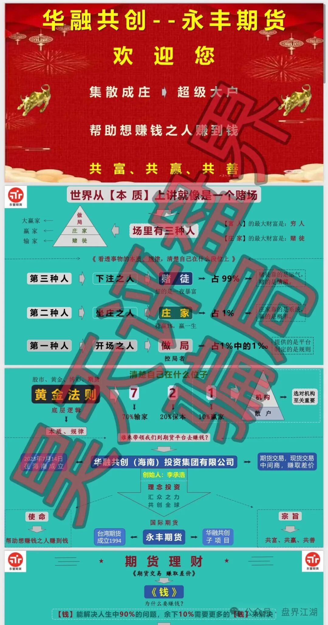 华融共创（永丰期货）骗局，警惕华融共创（海南）投资集团有限公司进行非法