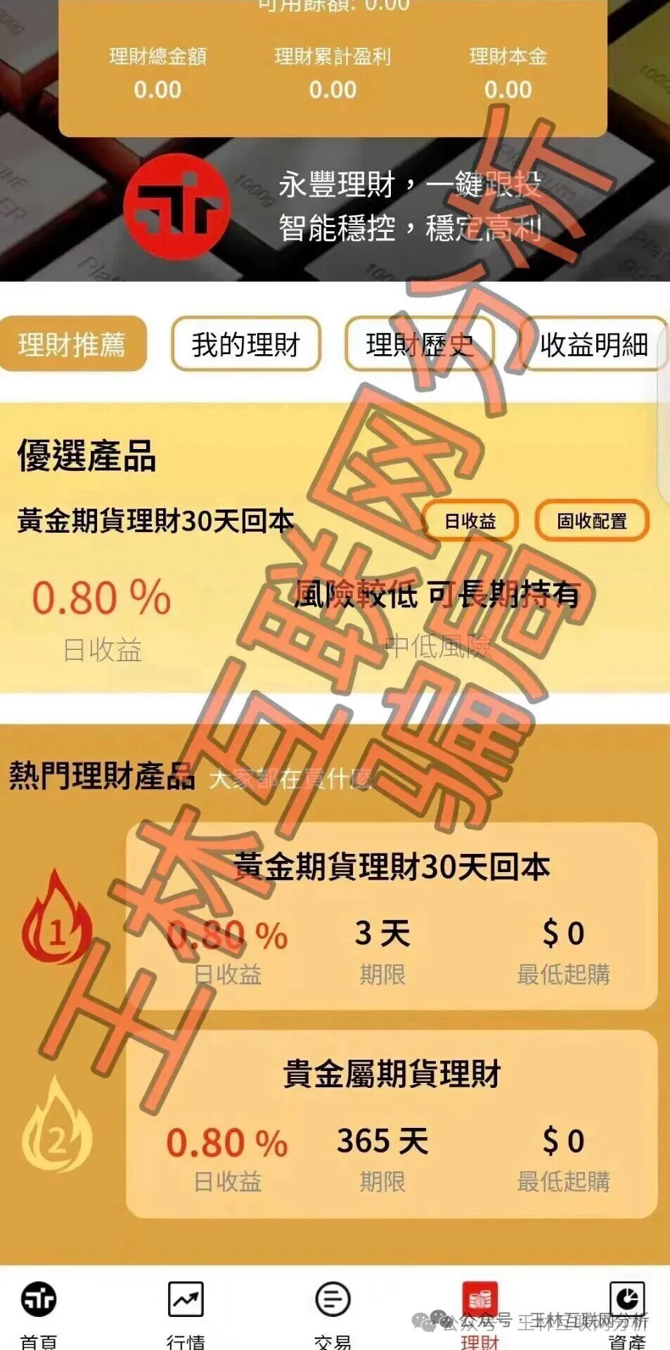 【Zcoinex，LV纪元，永丰期货（华融共创）】这3个平台全是资金盘，已有参与者被单割，千万别碰，赶快远离！