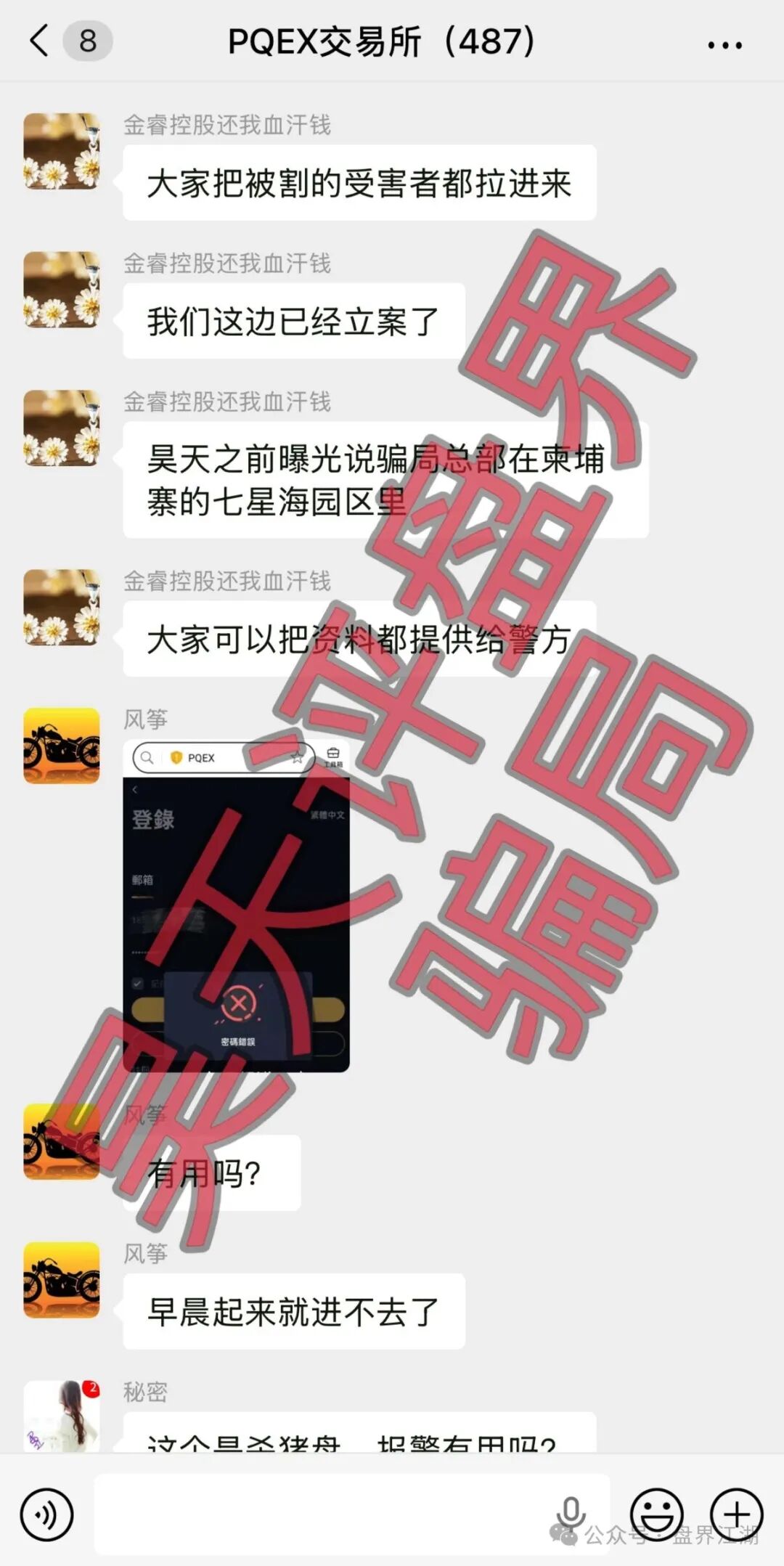 【金睿控股(PQEX交易所)】资金盘骗局,操盘手包汉鑫又单割了2千多名会员,即将崩盘跑路! 【金睿控股(PQEX交易所)】资金盘骗局,操盘手包汉鑫又单割了2千多名会员,即将崩盘跑路!