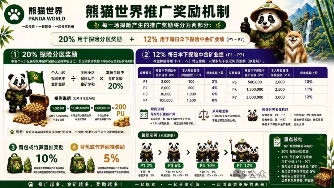 “熊猫世界”:披着游戏外衣的资金盘骗局,别被高收益画饼收割! “熊猫世界”:披着游戏外衣的资金盘骗局,别被高收益画饼收割!