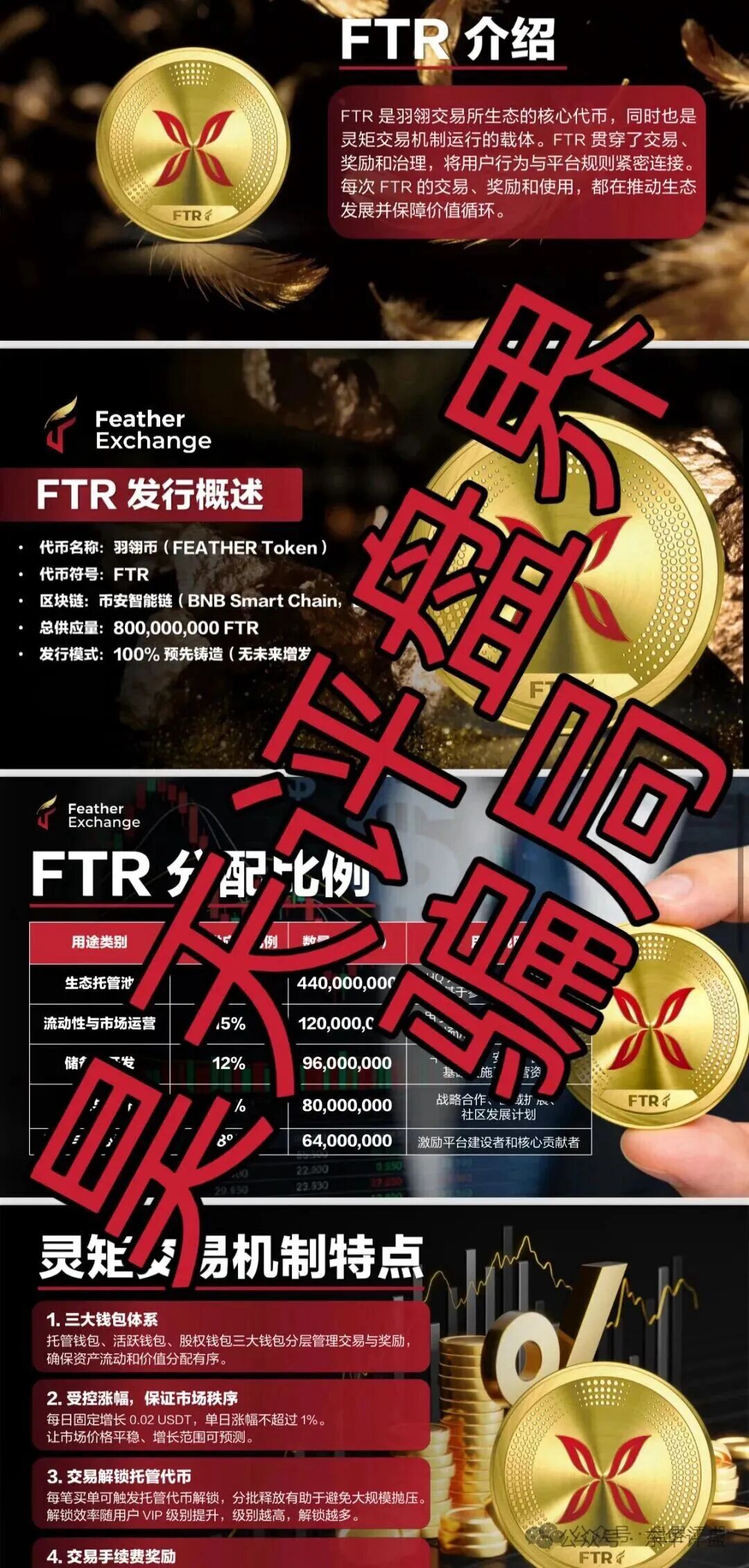资金盘骗局【羽翎交易所】已经不能提现,会员资金全部强制被换“FTR”空气币,即将崩盘跑路! 资金盘骗局【羽翎交易所】已经不能提现,会员资金全部强制被换“FTR”空气币,即将崩盘跑路!
