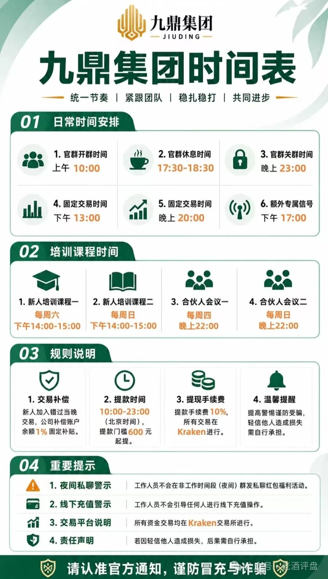 “九鼎集团”Kraken带单资金盘骗局风险预警,拓界资本原班人马操盘,不心又被割! “九鼎集团”Kraken带单资金盘骗局风险预警,拓界资本原班人马操盘,不心又被割!