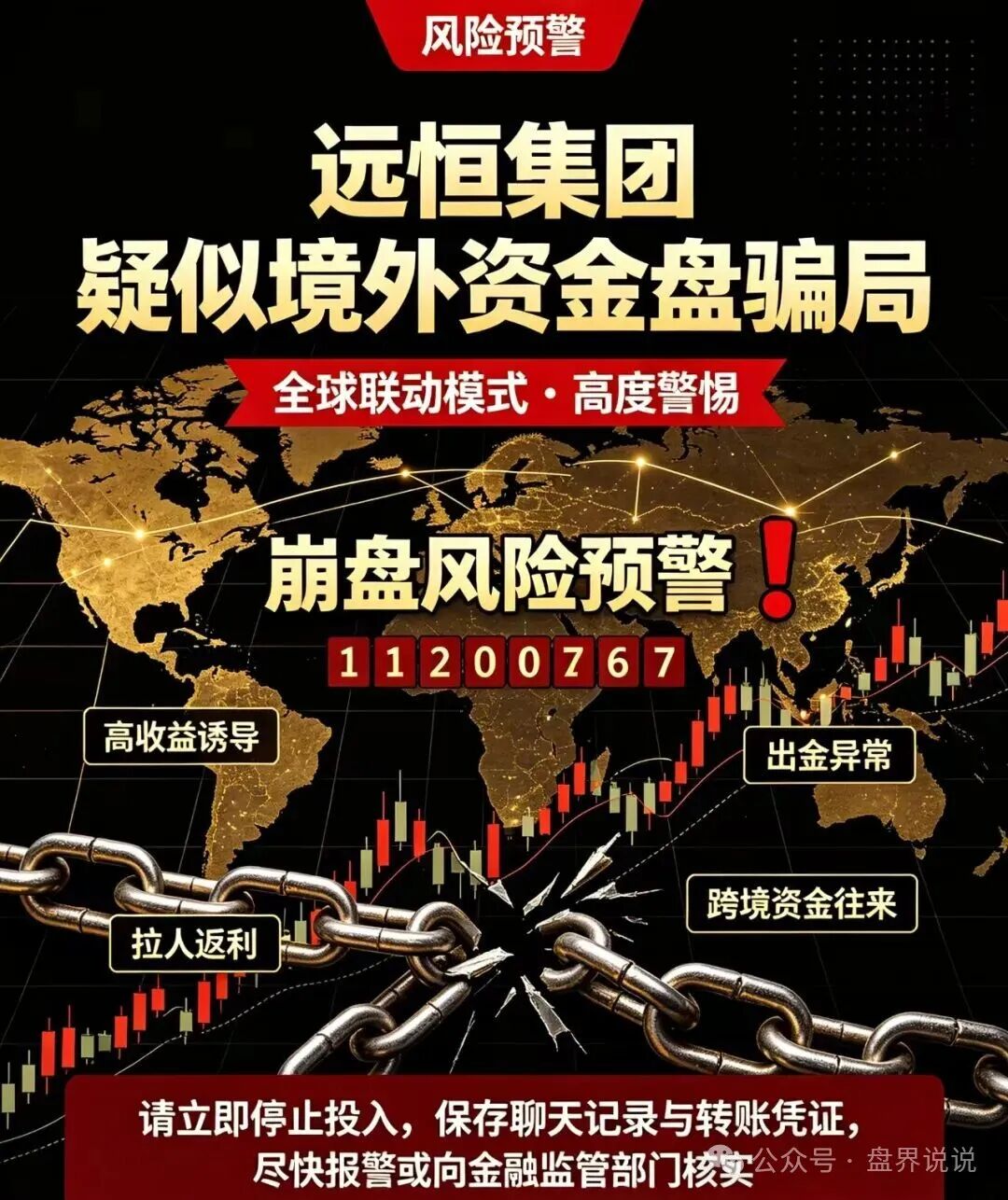 “远恒集团”全球联动做鬼心虚更换充值提现地址,会员开始疯狂提现,马上全