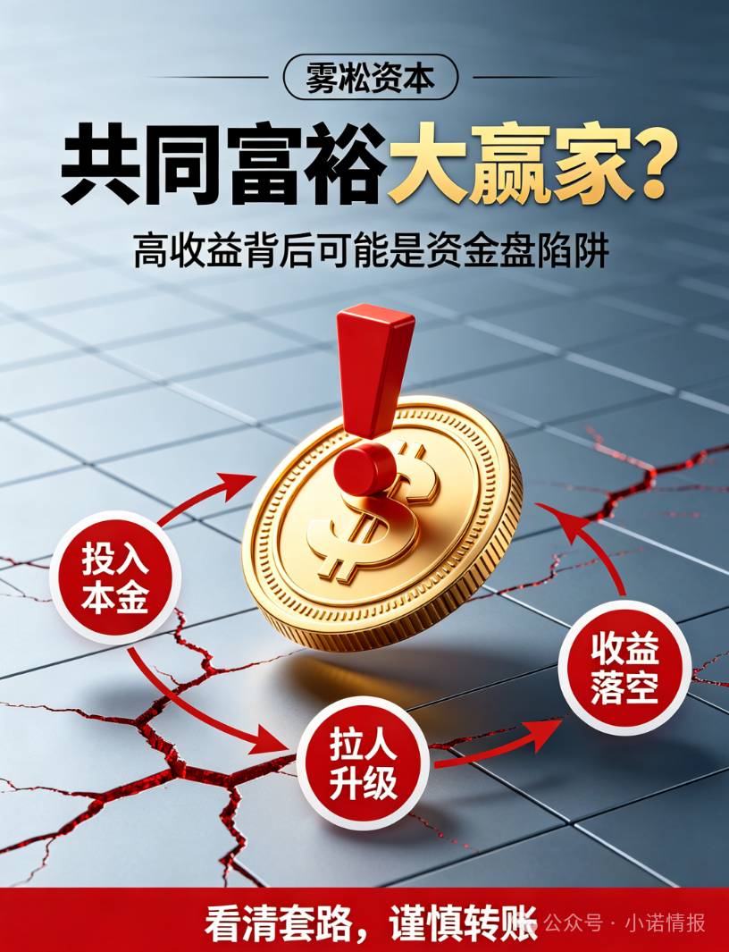 警惕！“大赢家共同富裕” APP 是改名续命资金盘，假借国家政策收割投资人