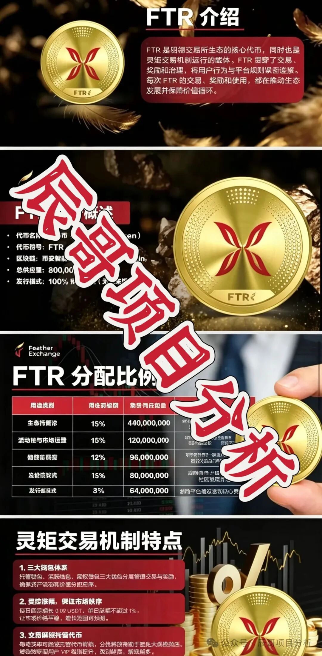 羽翎交易所骗局！全包装虚假生态，空气币传销资金盘，高度预警，崩盘在即！